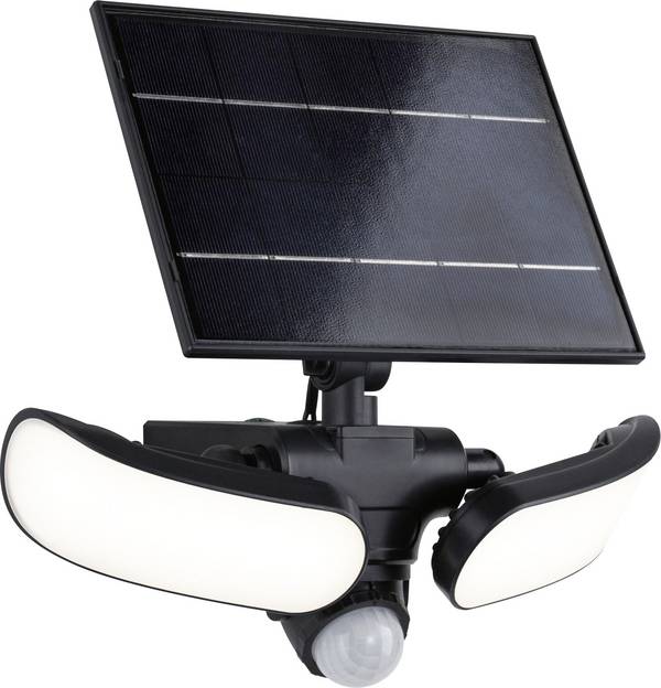 Paulmann 94610 Sonlig solární nástěnné osvětlení  s PIR detektorem   Energetická třída (EEK2021): A (A - G) 9 W teplá bílá antracitová