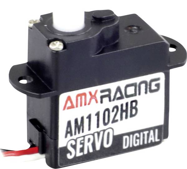 Amewi micro servo AMXRacing AM1102HB analogové servo Materiál převodovky: plast Zásuvný systém: JR