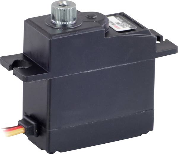Amewi micro servo AMXRacing 1181MG Midi analogové servo Materiál převodovky: kov Zásuvný systém: JR