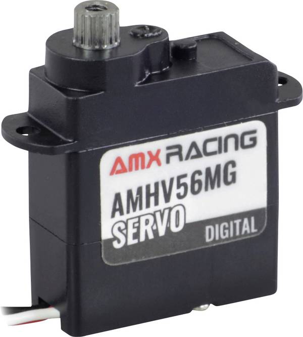 Amewi mini servo AMXRacing AMHV56MG Mini analogové servo Materiál převodovky: kov Zásuvný systém: JR