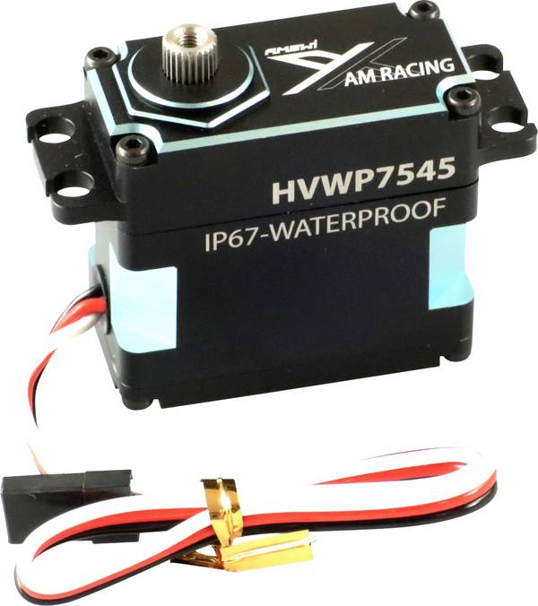 Amewi standardní servo AMXRacing HVWP7545 digitální servo Materiál převodovky: kov