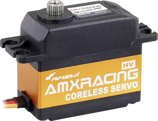 Amewi standardní servo AMXRacing AM1273TG PRO analogové servo Materiál převodovky: titan