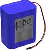 Ansmann 3S2P Akupack 6 x 18650 s kabelem Li-Ion 10.8 V 5100 mAh