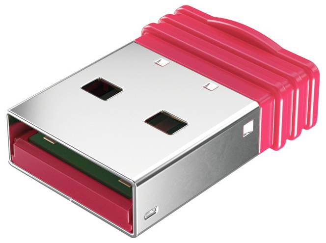 USB flash disk s kovovým pouzdrem a červeným plastovým krytem. Malé, přenosné úložiště digitálních dat.