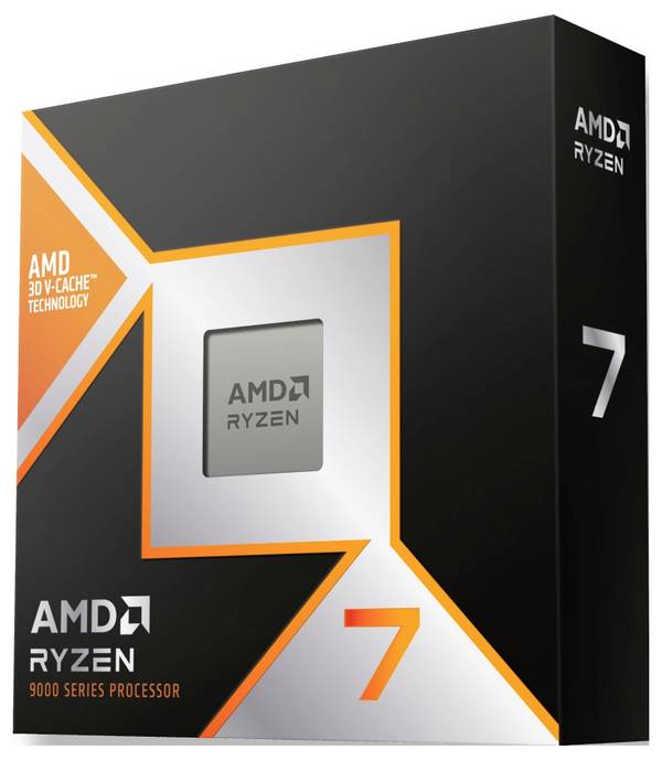 AMD Ryzen 7 9800X3D 8 x 4.7 GHz Octa Core procesor Socket (PC): AMD AM5 120 W