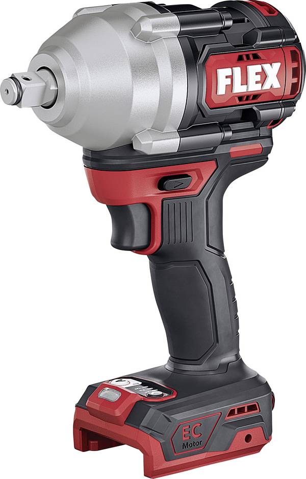 Flex IW 1/2" 750-EC C, 530231 aku rázový utahovák, 750 Nm, 2.5 Ah, 5 Ah, 8 Ah, bez akumulátoru