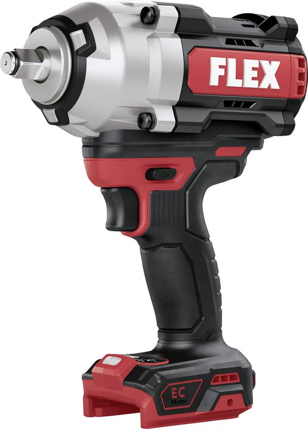 Flex IW 1/2" 1500 18-EC C, 532063 aku rázový utahovák, 1 500 Nm, 2.5 Ah, 5 Ah, 8 Ah, bez akumulátoru