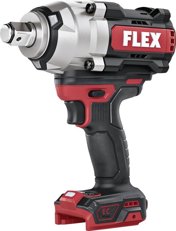 Flex IW 3/4" 1600 18-EC C, 532072 aku rázový utahovák, 2100 Nm, 2.5 Ah, 5 Ah, 8 Ah, bez akumulátoru