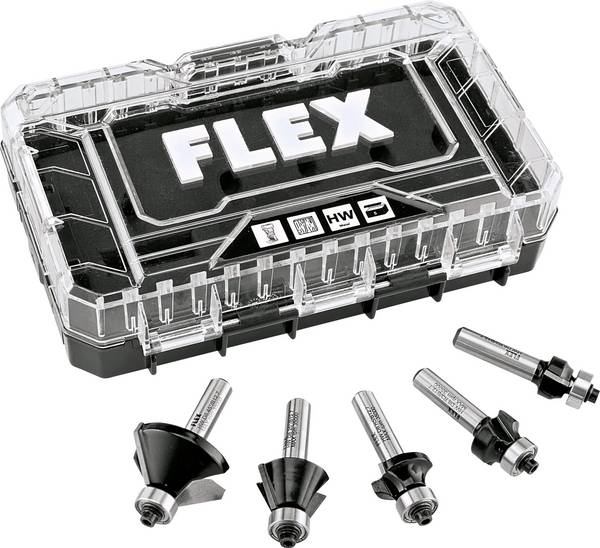 Flex CER Bit Set1 násada vrchní frézky , 532011