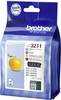Brother Ink LC3211 originál kombinované balení černá, azurová, purppurová, žlutá LC3211VAL