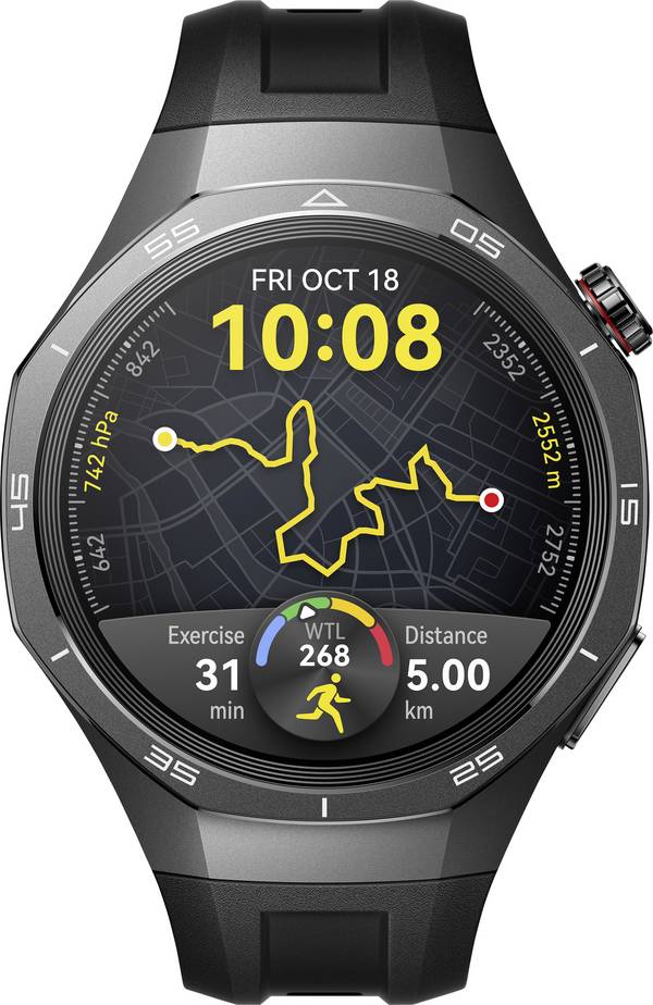HUAWEI WATCH GT 5 Pro chytré hodinky   černá