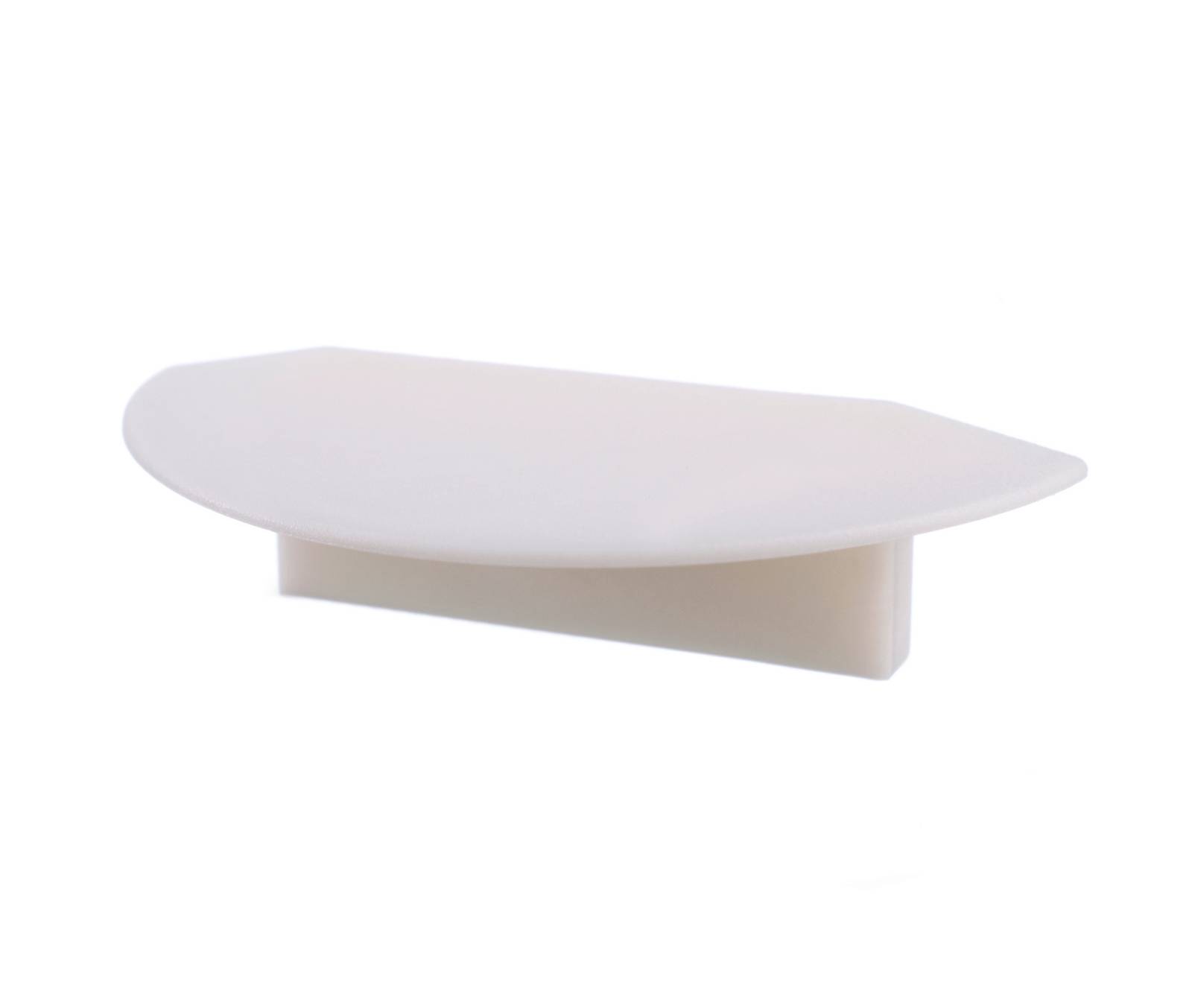 Deko Light 978100 Endkappe P-ET-01-12 Set 2 Stk, Weiß koncová krytka profilu plast (d x š x v) 27 x 16 x 7 mm Piece 1 ks