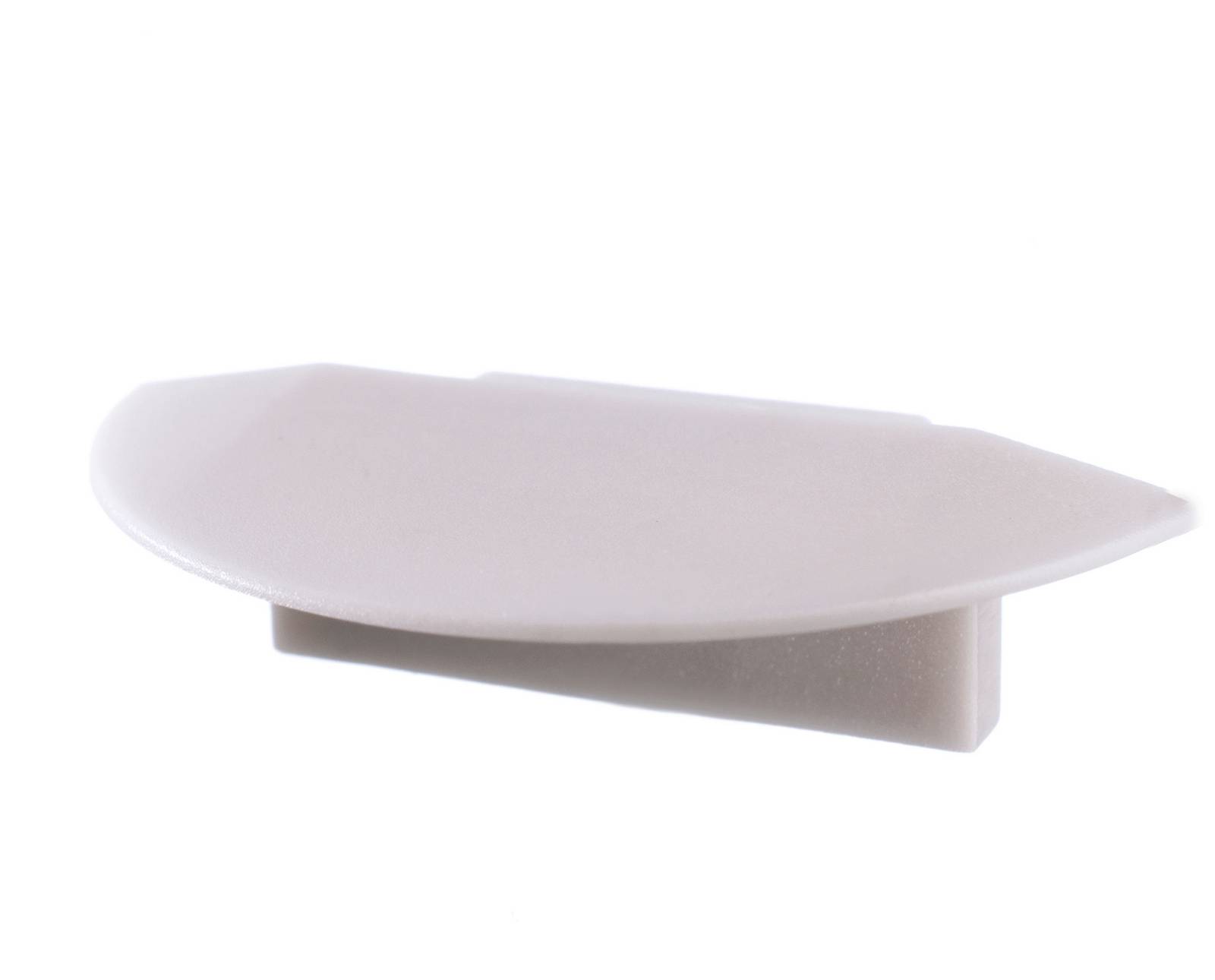 Deko Light 978101 Endkappe P-ET-01-12 Set 2 Stk, Grau koncová krytka profilu plast (d x š x v) 27 x 16 x 7 mm Package 1 ks