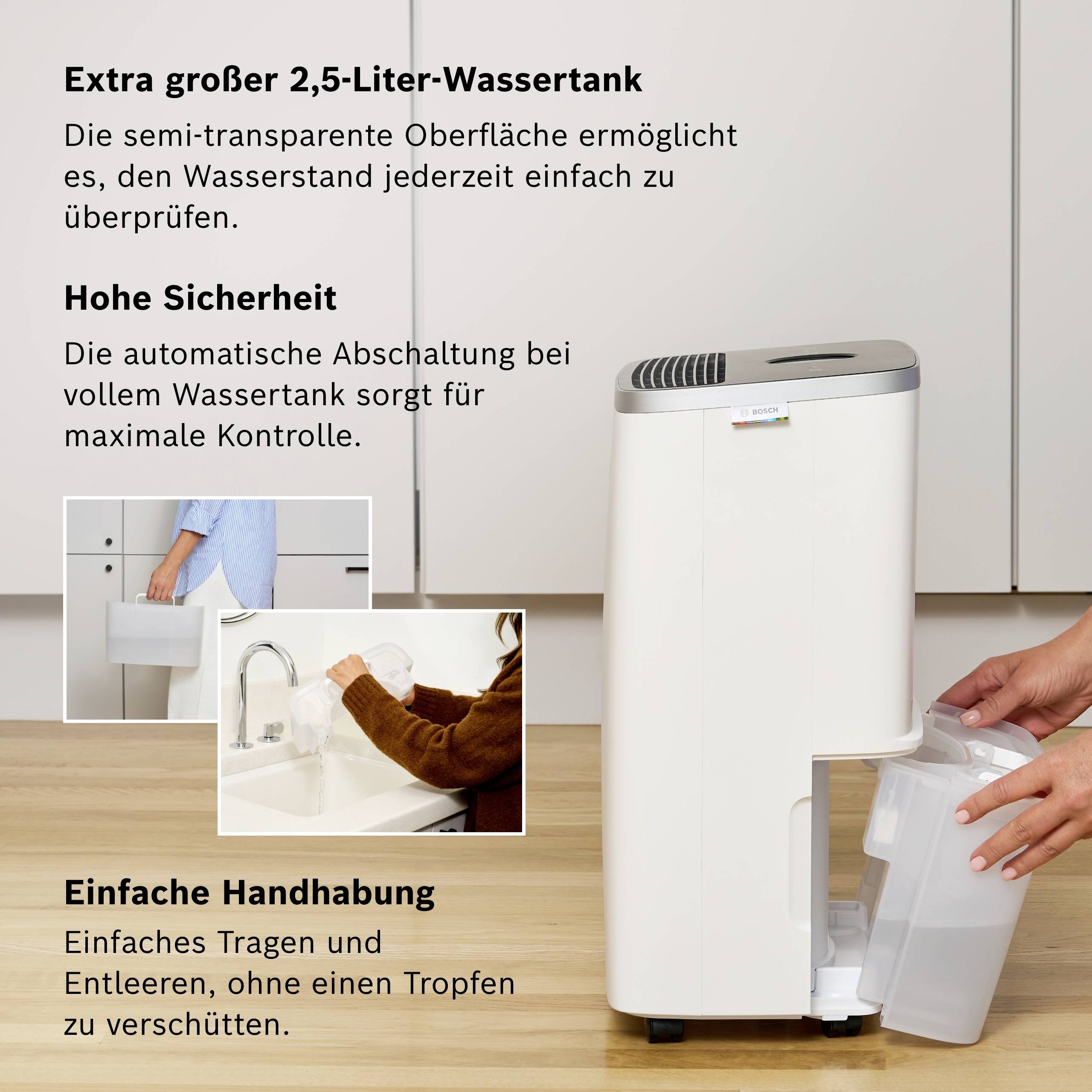 Bosch Home Comfort Dry 4000 odvlhčovač vzduchu, 7733703558, 75 m³, bílá-9
