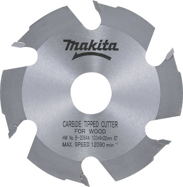 Makita B-20644 drážkovací fréza, okno, Vnější Ø 100 mm, Ø hřídele 22 mm