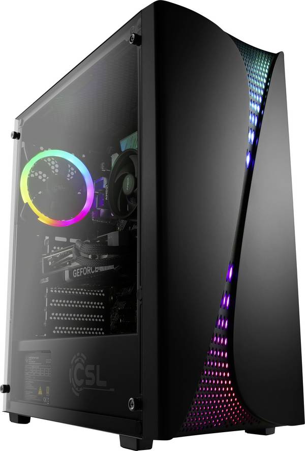 CSL Computer Gaming PC M11640H    AMD Ryzen 7 9700X 5.5 GHz 32 GB RAM  1 TB SSD   Nvidia GeForce RTX™ 4060 8 GB GDDR6 Win 11 Home 92535