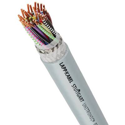 Kabel s více barevnými vodiči, označený nápisem 'Lappkabel Stuttgart Unitronic'.