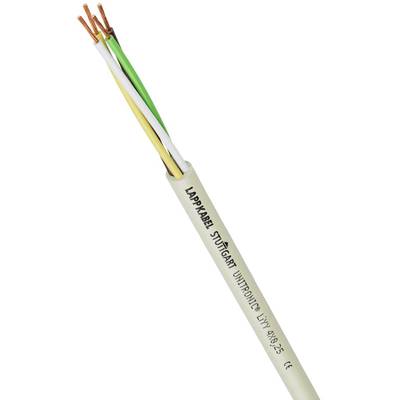 Kabel s plastovou izolací o třech měděných vodičích s nápisem 'LAPPA KABEL STUTTGART UNITRONIC LiYY 3x0,25'.