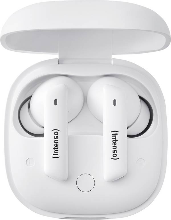 Intenso Buds Pro T502HAE weiß  špuntová sluchátka (In Ear) Bluetooth®  bílá Potlačení hluku odolná vůči vodě mobil