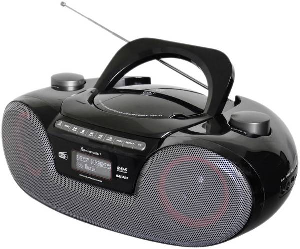 soundmaster SCD8300SW SCD8300SW rádio s CD, DAB+, FM, DAB+, FM, Bluetooth, CD, MP3, černá