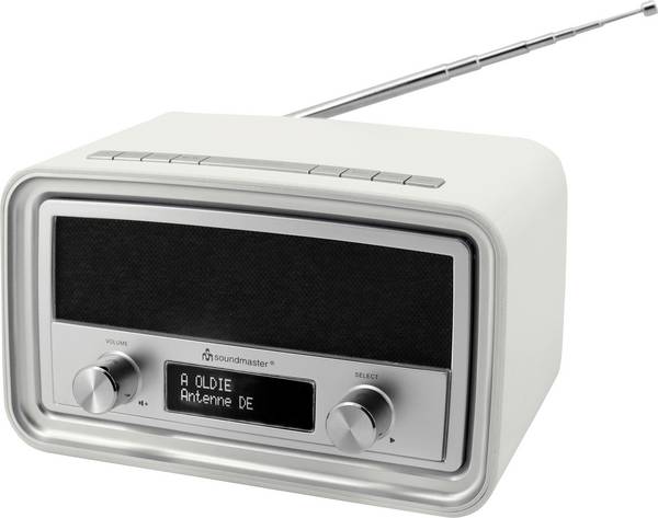soundmaster UR190WE UR190WE stolní rádio, DAB+, FM, DAB+, FM, bílá
