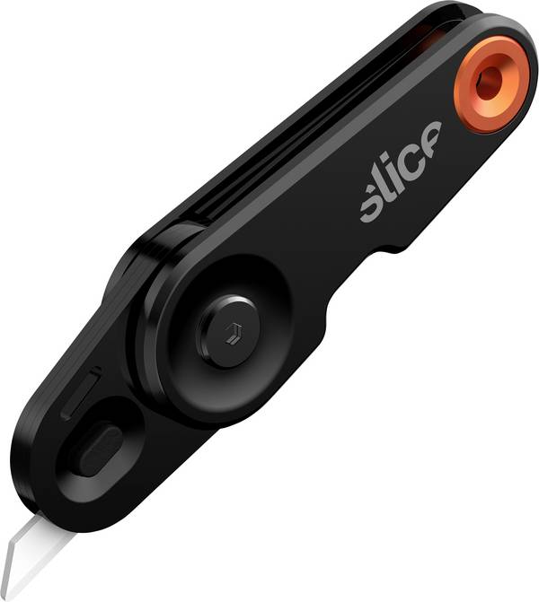 Slice  10495 zavírací kapesní nůž   černá, oranžová