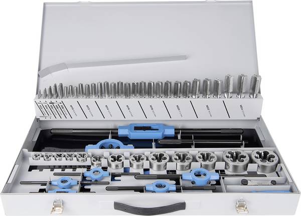 GSR 00708110 sada závitníků 64dílná HSS-G metrický M3 - M24