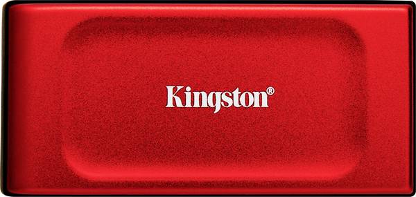 Kingston XS1000 1 TB, externí SSD disk, USB-C®, červená