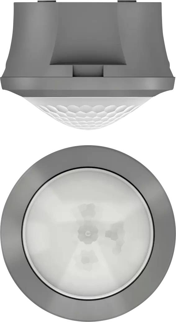 Lampa s šestiúhelníkovým vzorem na spodní straně, pravděpodobně LED osvětlení. Pohled ukazuje strukturu lampy ze spodní strany.