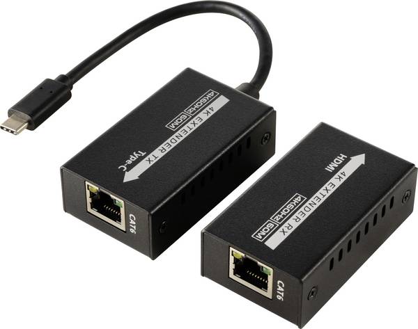 SpeaKa Professional SP-TPCE-500 USB-C® (DP Alt Mode) HDMI extender přes síťový kabel RJ45 60 m