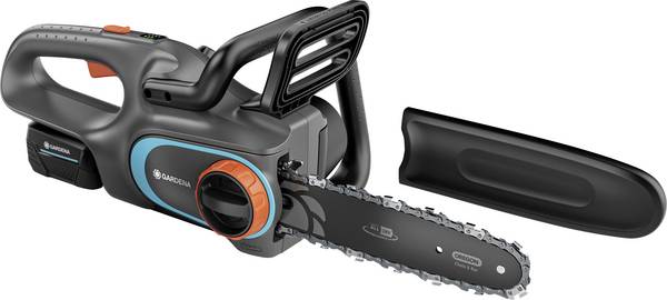 GARDENA Akku-Kettensäge PowerSaw 250/18V Ready-To-Use akumulátor Aku řetězová pila  + akumulátor  18 V délka čepele 250 mm