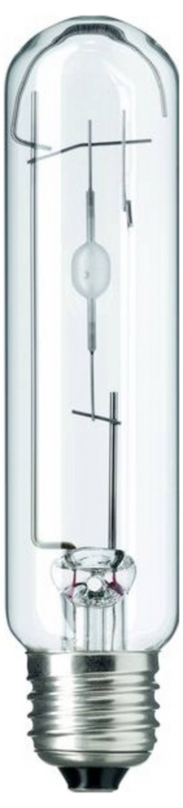 Philips metalhalogenidová výbojka 18561100 152 mm  E27 53.0 W Energetická třída (EEK2021): F (A - G) teplá bílá zářivkový tvar  1 ks