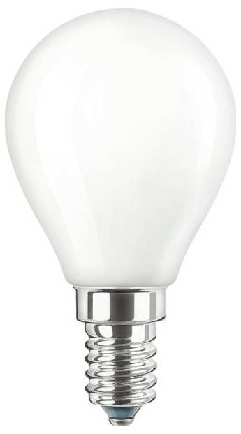 Philips 34720500 žárovka Energetická třída (EEK2021) F (A - G) E14 klasická žárovka 4.3 W teplá bílá (Ø x d) 45 mm x 80 