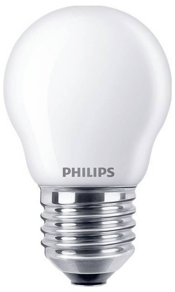 Philips 34722900 žárovka Energetická třída (EEK2021) F (A - G) E27 klasická žárovka 4.3 W = 40 W teplá bílá (Ø x d) 45 mm x 78 mm  1 ks