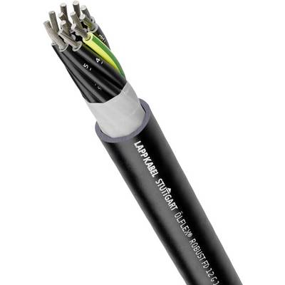 Vícežilový elektrický kabel s černou izolací, na kterém je napsáno 'LAPPKABEL STUTTGART ÖLFLEX ROBUST FD 12G1,5'.