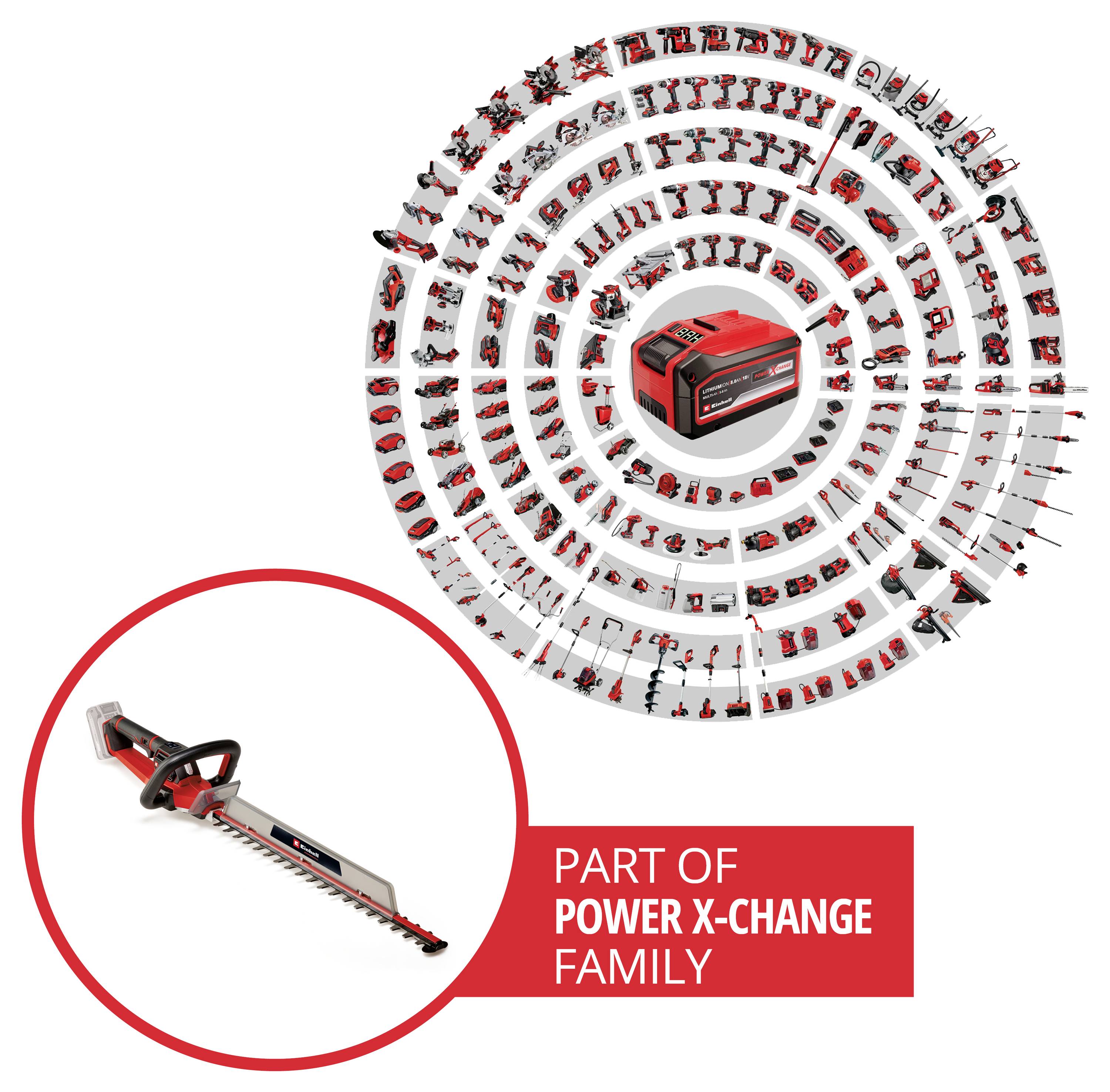 Einhell Professional Power X-Change GP-CH 18/61 Li BL-Solo akumulátor Aku nůžky na živý plot bez nabíječky, bez akumulát-1