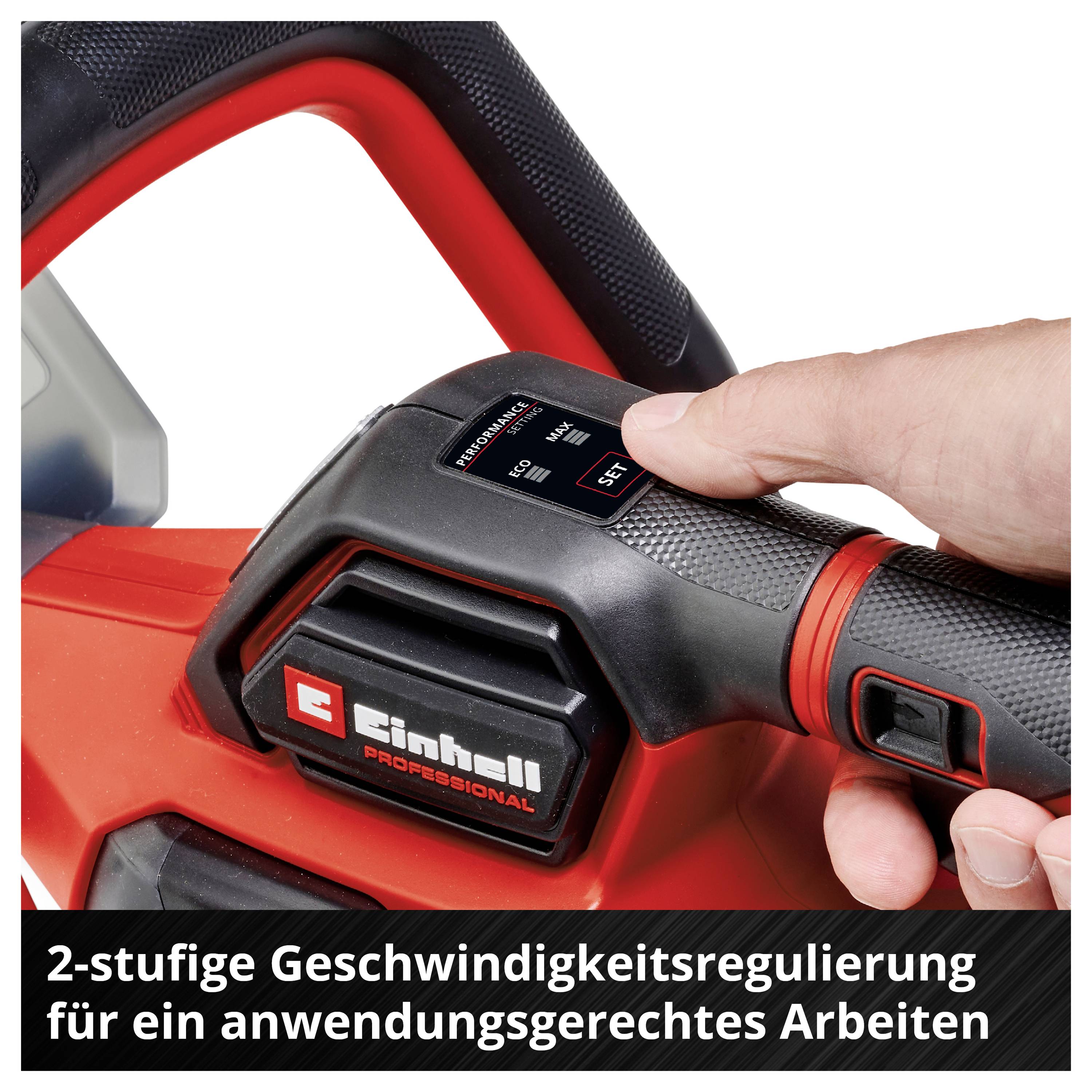 Einhell Professional Power X-Change GP-CH 18/61 Li BL-Solo akumulátor Aku nůžky na živý plot bez nabíječky, bez akumulát-7