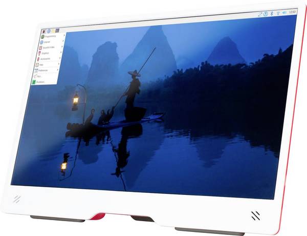 <br>  Raspberry Pi®<br>  SC0940<br>  LCD monitor<br>  červená / bílá<br>  <br>  Energetická třída (EEK2021) B (A - G)<br>  39.6 cm (15.6 palec) 1920 x 1080 Pixel16:9HDMI™, USB-C®, jack