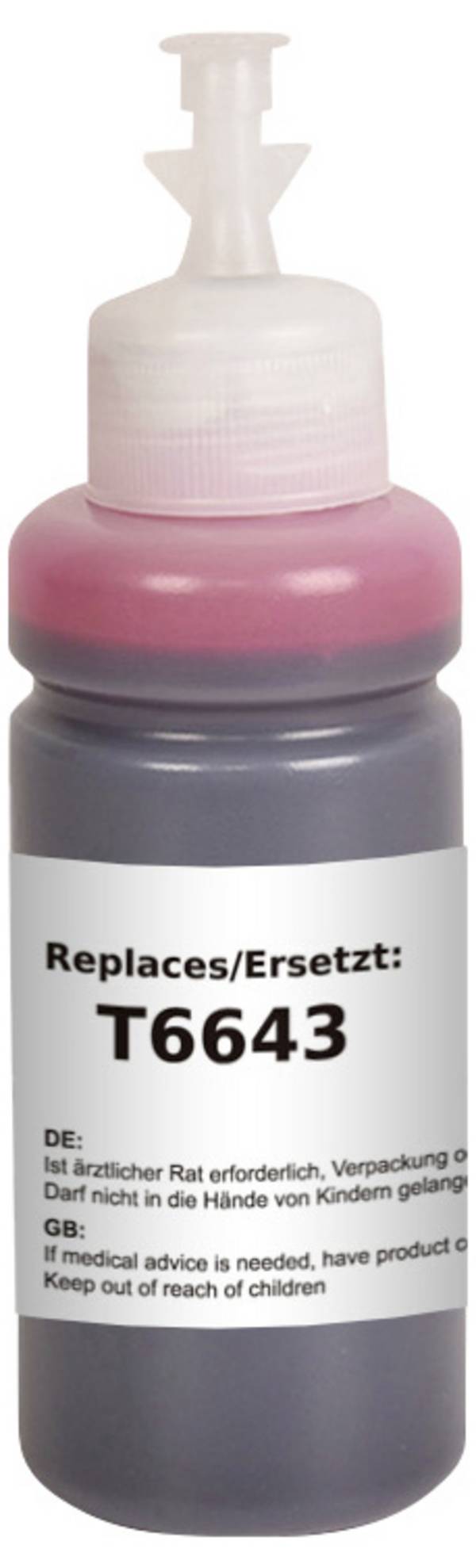 Renkforce Ink refill náhradní Epson T6643 kompatibilní  purppurová 100 ml RF-EINKT6643M RF-6728550