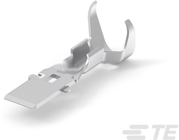 TE Connectivity 2-2287018-1 faston zásuvka  Šířka zástrčky: 9.5 mm Tloušťka konektoru: 1.2 mm 180 ° bez izolace  1 ks Tape on Full reel
