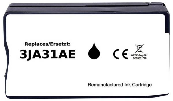 Renkforce Ink náhradní HP 967XL, 3JA31AE kompatibilní  černá RF-H967XLBK RF-6736436