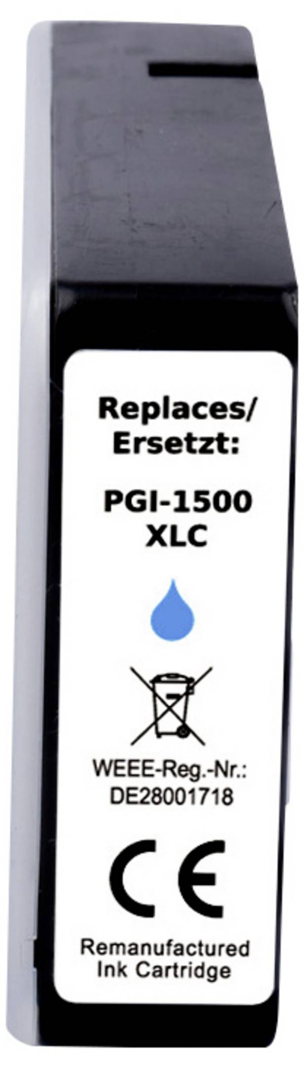Renkforce Ink náhradní Canon PGI-1500C XL kompatibilní  azurová RF-CPGI1500XLC RF-6736468