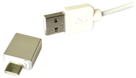 Matias FK302-DE Tactile Pro USB klávesnice německá, QWERTZ, Macintosh bílá USB hub, odnímatelný kabel-7