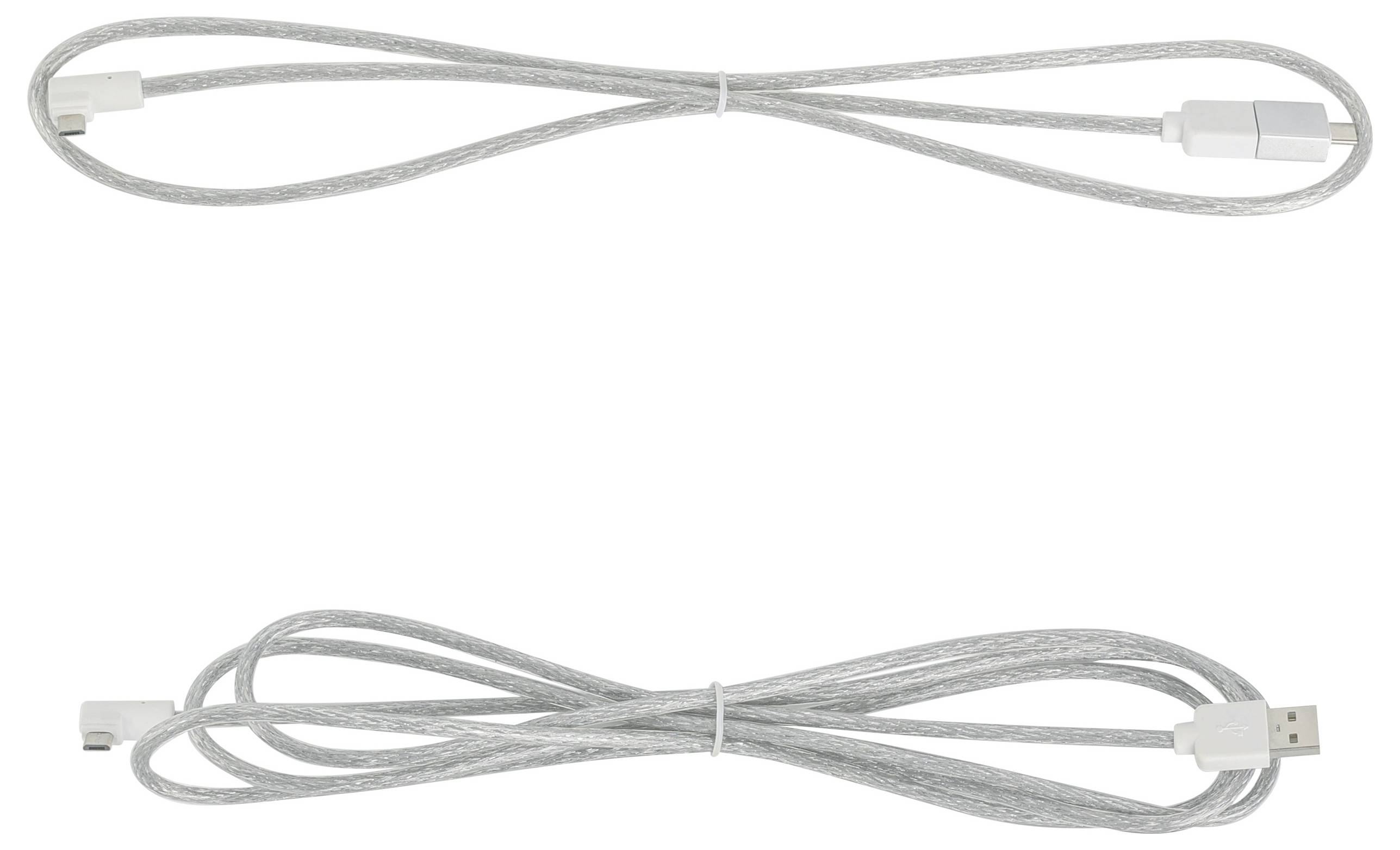 Matias FK302-DE Tactile Pro USB klávesnice německá, QWERTZ, Macintosh bílá USB hub, odnímatelný kabel-8
