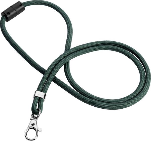 Durable 824105 textilní páska  karabina tmavě zelená   10 ks