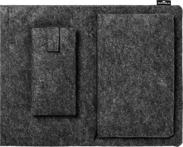 Durable obal na notebooky MultiBag EFFECT Max. velikost: 41,7 cm (16,4")  antracitová, šedá