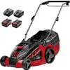 Einhell Power X-Change GE-CM 43 Li M Kit (2x4,0Ah) akumulátor Akumulátorová sekačka vč. nabíječky, + 2. akumulátor 36 V šířka sekání 43 cm Určen pro 600 m²