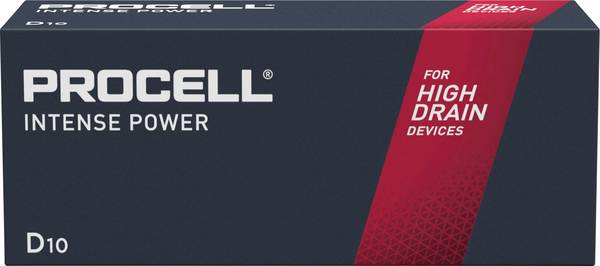 PROCELL Procell Intense MN1300 baterie velké mono D alkalicko-manganová 1300 mAh 1.5 V 10 ks
