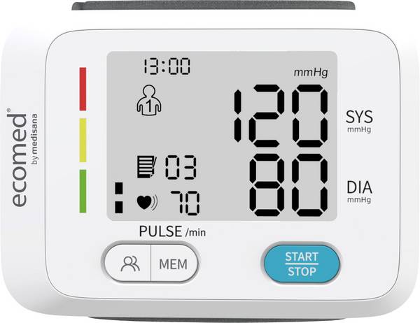 Ecomed BW-83E na zápěstí tlakoměr 23717