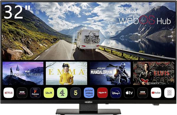 Reflexion LDDX32iBT_B LCD TV, 80 cm 32 palec, E (A - G), DVB-T2, DVB-C, DVB-S2, Full HD, Smart TV, WLAN, DVD-Player, CI+, černá